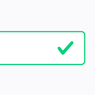 Feedback is quickly provided when a task has been actioned, such as updating a field.