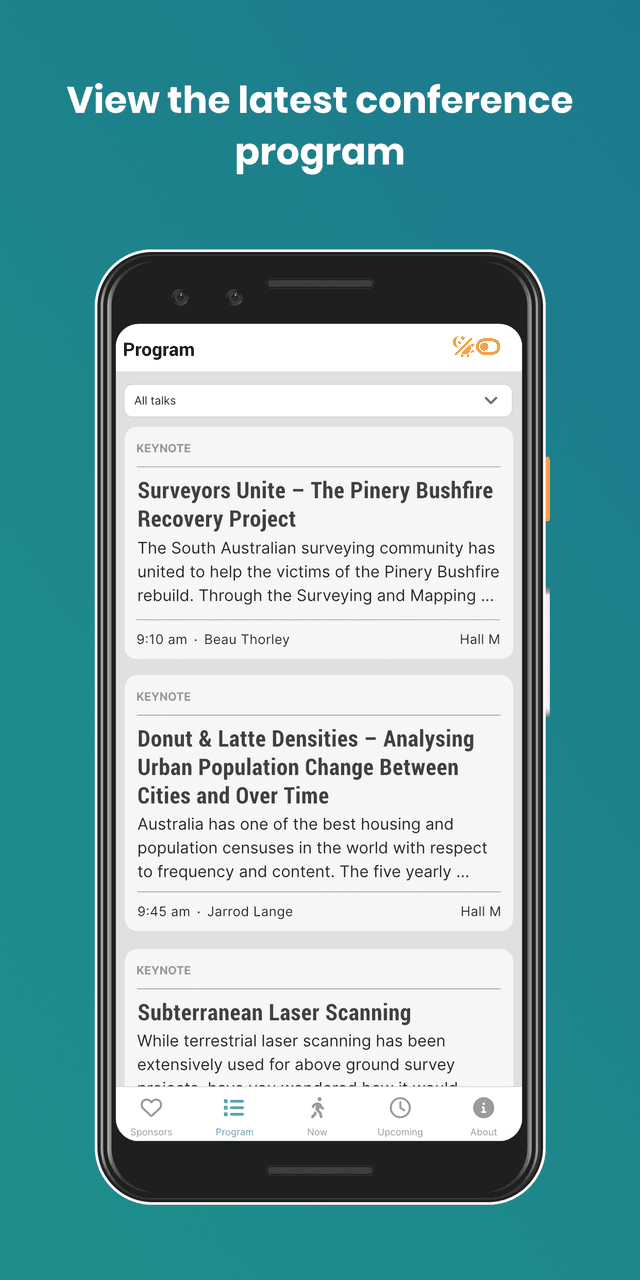 Program page